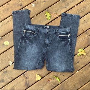 Smokey grey Rivet 61 cotton spandex blend jeans